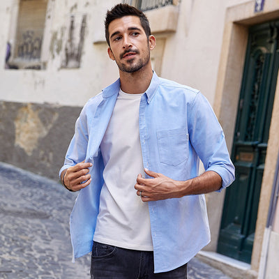 Camisa Casual de Negocios para Hombre en Algodón Premium - Image 8