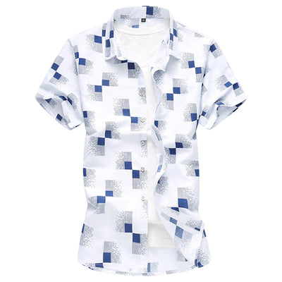 Camisa Floral Talla Grande para Hombre - Image 3