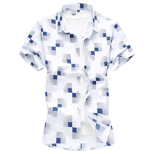 Camisa Floral Talla Grande para Hombre - Image 3