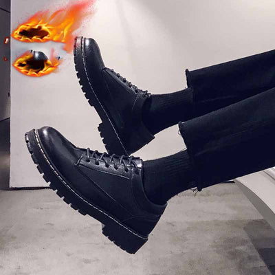 Zapatos Casuales de Cuero Brillante para Hombre - Image 6
