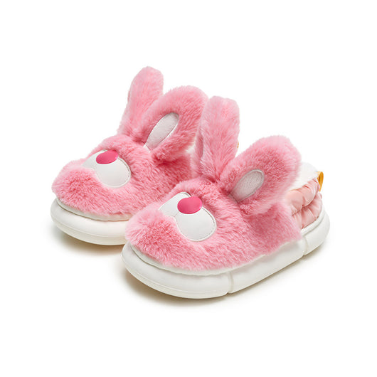 Pantuflas Infantiles de Algodón con Diseño de Conejo y Suela Antideslizante - Image 8