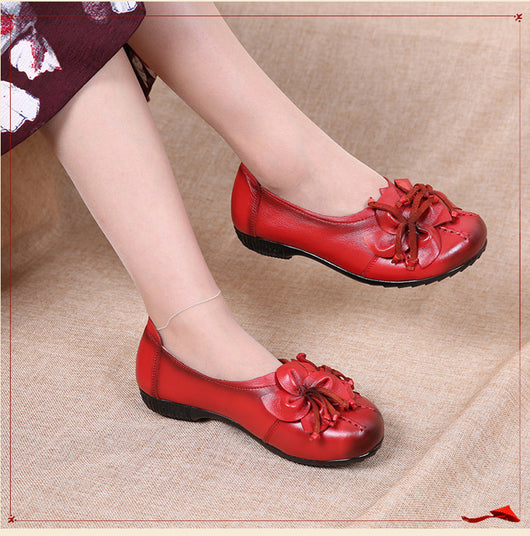 Zapatos Cómodos para Mamá con Suela Blanda y Diseño Floral - Image 10