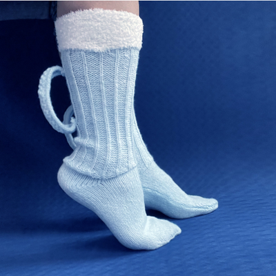 Calcetines Largos 3D Cerveza - Calcetines Térmicos Unisex Invierno Colorblock - Image 9