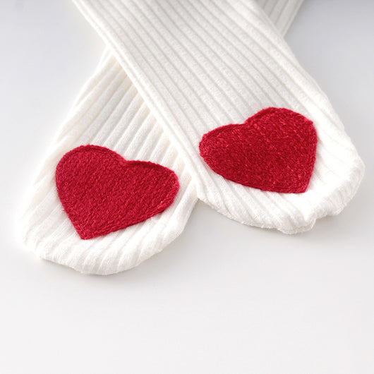 Leggings de Bebé con Corazón en Algodón - Perfectos para Primavera y Otoño - Image 7