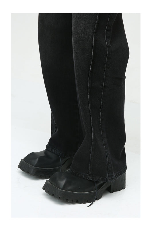 Jeans Retro Casual Americano con Efecto Desgastado - Image 18
