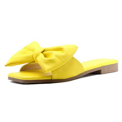 Sandalias Bajas con Moño - Comodidad y Estilo - Image 11