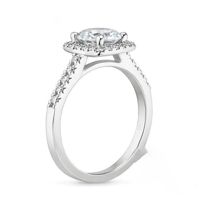 Anillo de Plata 925 con Circonita de 7mm - Simulante de Diamante - Image 10