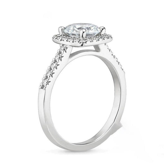 Anillo de Plata 925 con Circonita de 7mm - Simulante de Diamante - Image 10