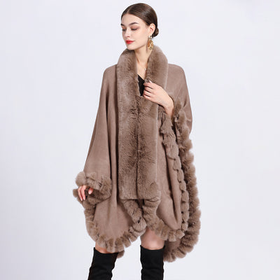 Cardigan Oversized con Cuello de Conejo - Abrigo Tejido Irregular Holgado - Image 2