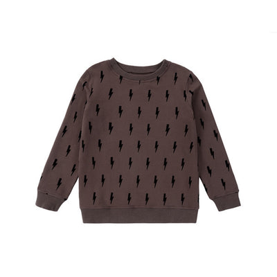 Sudadera Infantil Otoño Invierno Algodón Terciopelo Color Café - Image 11