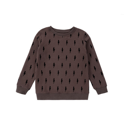 Sudadera Infantil Otoño Invierno Algodón Terciopelo Color Café - Image 11