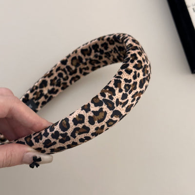 Diadema Vintage Leopardo en Terciopelo - Accesorio Versátil para Cualquier Estilo - Image 6
