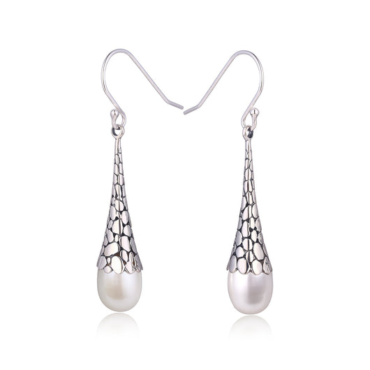 Aretes de Plata 925 Estilo Retro con Colgante Elegante - Image 11