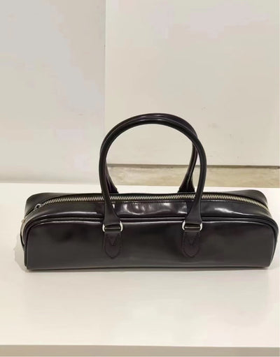 Bolso de Cuero Vacuno Tipo Baguette para Llevar en el Brazo - Image 7