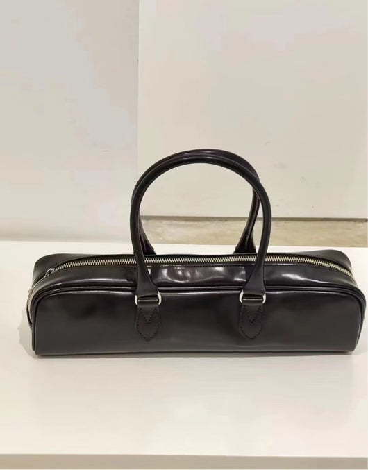 Bolso de Cuero Vacuno Tipo Baguette para Llevar en el Brazo - Image 7