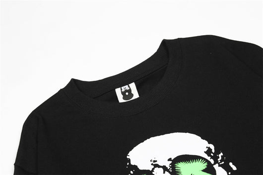 Playera Manga Larga Calavera Estilo Urbano para Hombre - Image 3