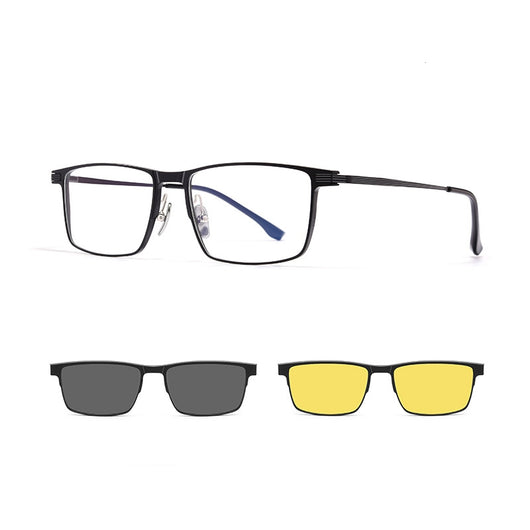 Gafas de Sol con Protección UV y Marco Magnético Intercambiable para Miopía - Image 12