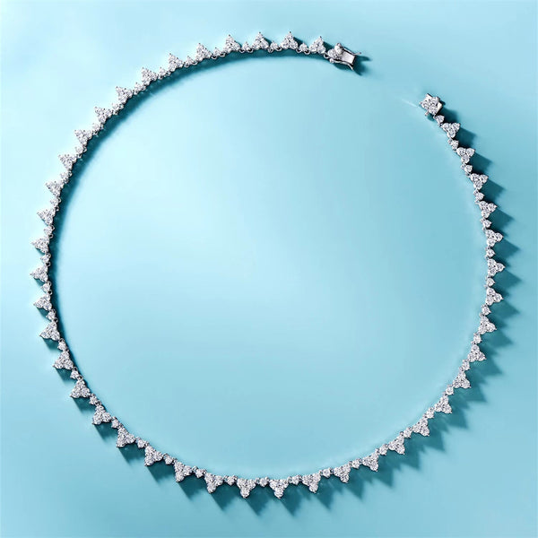Collar Diamante Círculo Completo para Mujer