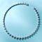 Collar Diamante Círculo Completo para Mujer