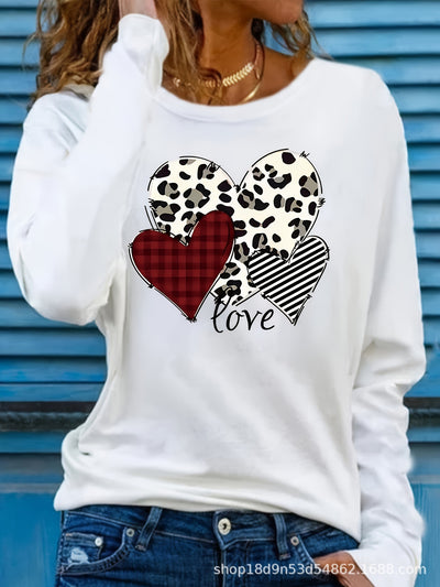 Camisetas Estampadas de Manga Larga para Otoño e Invierno - Image 15