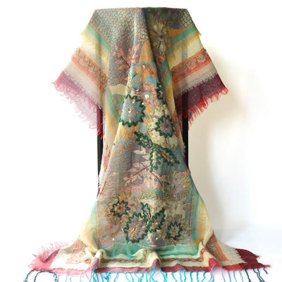 Pañuelo Bordado para Mujer - Diseño Creativo y Personalidad - Image 5