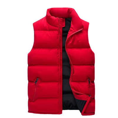 Chaleco Acolchado de Algodón para Hombre - Calidez Otoño e Invierno - Image 19