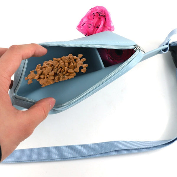 Riñonera Portátil para Comida de Mascotas con Diseño Animal
