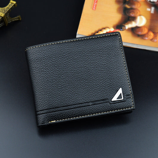 Billetera de Cuero Suave para Hombre con Patrón Lichi y Múltiples Compartimentos - Image 6