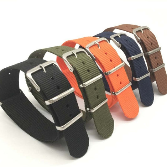 Correa de Reloj Nylon Trenzado Estilo Militar