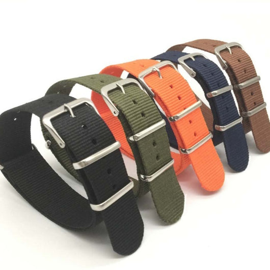 Correa de Reloj Nylon Trenzado Estilo Militar