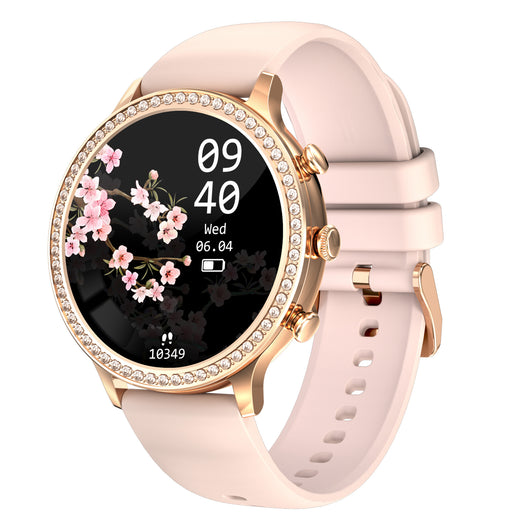Reloj Inteligente para Mujer con Llamadas Bluetooth y Correa de Silicona - Image 9