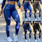 Leggings Tipo Denim de Cintura Alta con Máximo Estiramiento