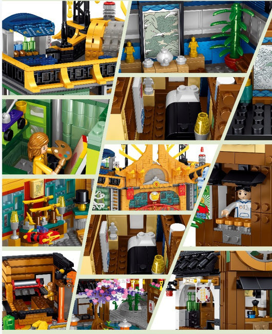 Bloques de Construcción Inteligentes para Niños - Temática Hong Kong - Image 7