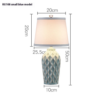 Lámpara de Mesa Estilo Europeo para Dormitorio - Luz Cálida y Elegante - Image 5