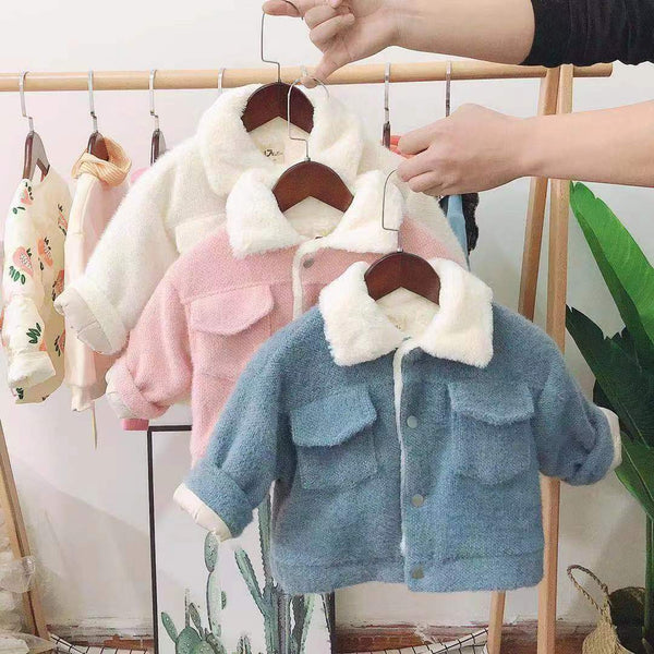 Abrigo Acolchado Cálido para Niños - Chaqueta Gruesa de Algodón