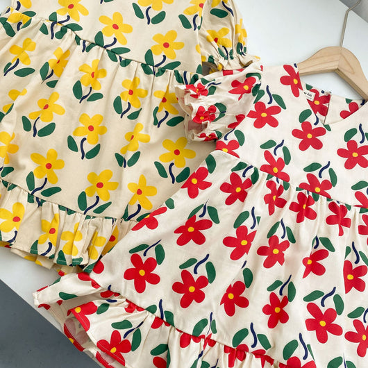Vestido Infantil de Verano con Estampado Floral - Image 20