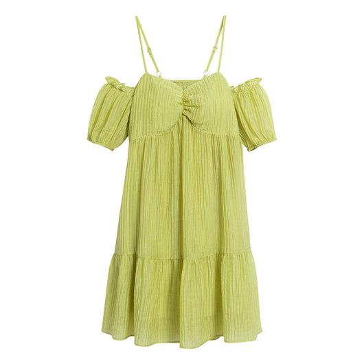 Vestido Francés Cuello Cuadrado Elegante y Romántico para Mujer - Image 9