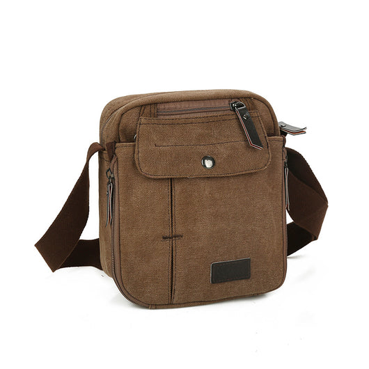 Bolsa Crossbody de Lona Estilo Coreano - Compacta y Versátil - Image 9