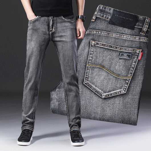 Jeans Holgados Elásticos Versátiles para Hombre - Corte Cómodo - Image 3