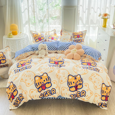 Funda Nórdica de Algodón Lavado para Cama Doble - Image 44