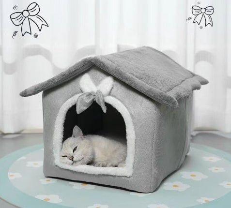 Casa Térmica Acogedora para Mascotas Pequeñas - Perros, Gatos y Conejos