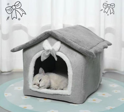 Casa Térmica Acogedora para Mascotas Pequeñas - Perros, Gatos y Conejos