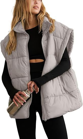 Chaleco Acolchado de Algodón con Bolsillos y Cremallera - Elegancia Minimalista - Image 12