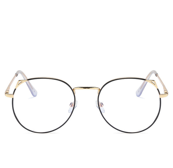 Lentes Ópticos Planos Anti Luz Azul para Mujer - Diseño Elegante Blanco