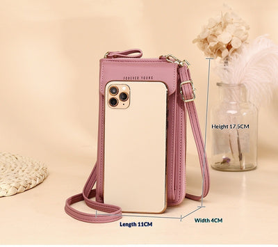 Billetera Crossbody Vertical para Teléfono - Diseño Minimalista y Funcional - Image 29