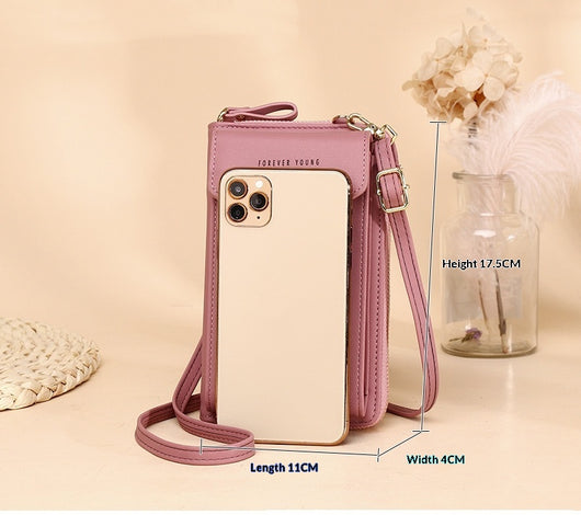 Billetera Crossbody Vertical para Teléfono - Diseño Minimalista y Funcional - Image 29