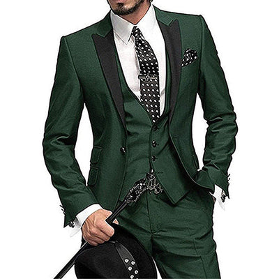 Traje de Tres Piezas para Novio y Padrino - Elegancia Completa para Bodas - Image 7