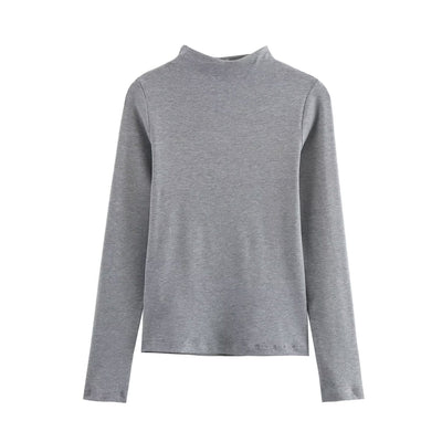 Suéter Cuello Alto Básico para Mujer - Diseño Versátil y Elegante - Image 10