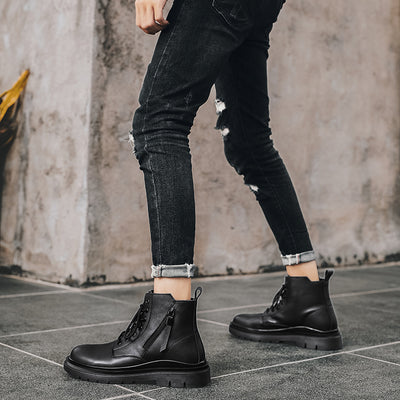 Botas Martin con Cierre Lateral - Estilo y Personalidad para Hombre - Image 8