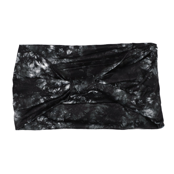 Banda Deportiva Ancha Tie-Dye Absorbente de Sudor para Mujeres - Image 4